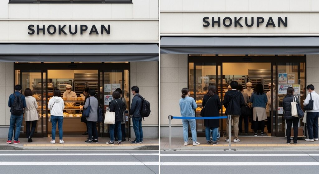 つばめパンは行列に並ぶ？混雑状況と回避方法