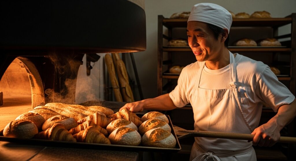 つばめパンの焼き上がり回数は？1日のスケジュール